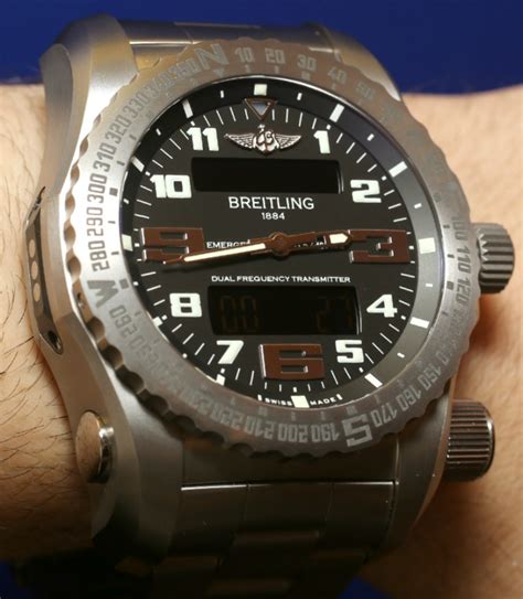 breitling beacon watch|Breitling watch with emergency beacon.